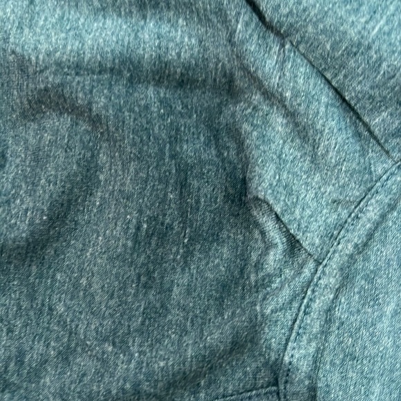 GREEN TWIST FRONT SLEEVELESS BLOUSE TOP - Picture 6 of 6